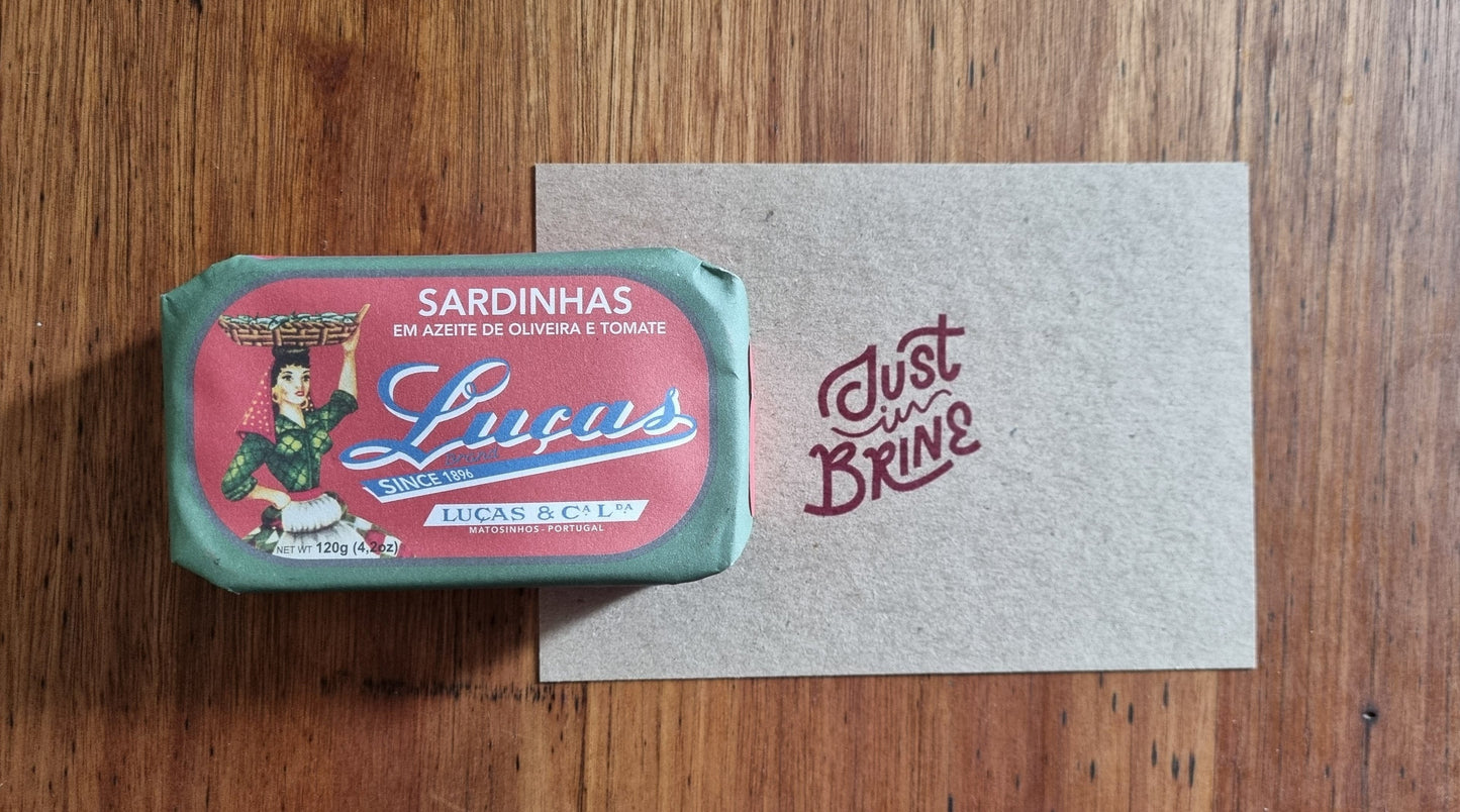 Lucas Sardines in Olive Oil and Tomato [120g]